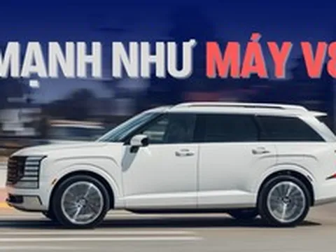 Hyundai đã làm gì để Palisade Hybrid máy 2.5L mạnh như Hummer H2 có động cơ V8?