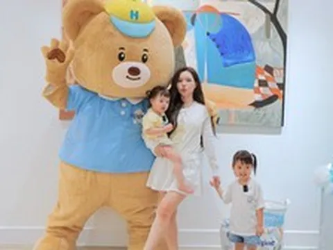 Lucie Nguyễn hạnh phúc khi Tuấn Dương cùng 2 con bí mật làm điều này