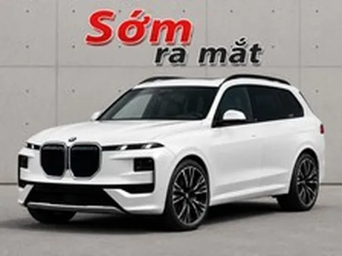 BMW X7 đời mới lộ diện trên đường với thiết kế tinh chỉnh góc cạnh hơn, tay nắm cửa dạng ẩn, máy V8 trên bản cao nhất