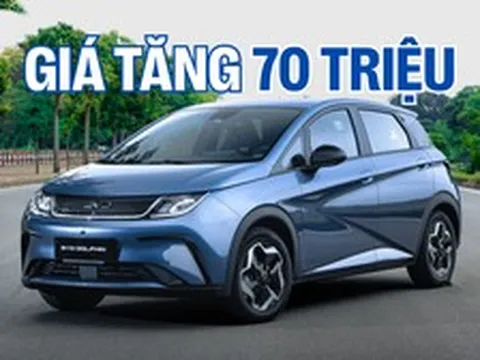 BYD Dolphin tăng giá lên mức 569 triệu đồng, áp lực khi cạnh tranh với Geely EX2
