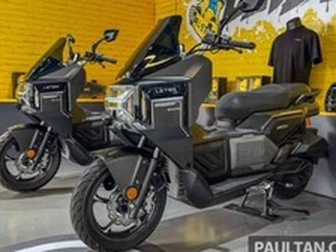 Mẫu xe tay ga phong cách cơ giáp Letbe Mecha sắp ra mắt, đe dọa ngôi vương của xe Nhật