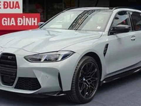 Ngắm BMW M3 Touring giá gần 5,4 tỷ tại Việt Nam, riêng màu sơn đủ mua 1 chiếc SH