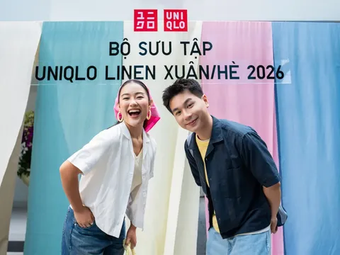 “Nhẹ nâng ngày thoải mái” cùng Uniqlo với BST Linen Xuân Hè 2026