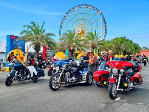 Hơn 1.000 biker hội tụ tại NovaWorld Phan Thiet, khuấy động Vietnam H.O.G. Rally 2026