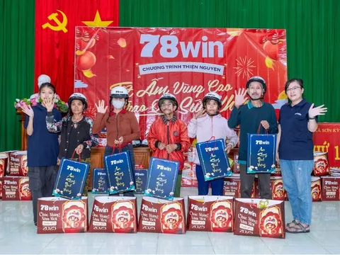 Thiện nguyện cuối năm: 78win chăm lo sức khỏe và Tết cho người dân Quảng Ngãi