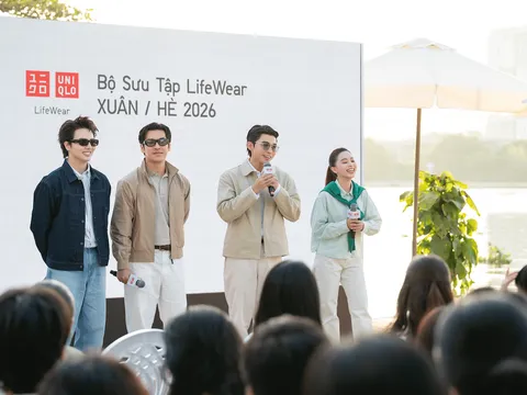 Cảm hứng “Màu sắc mới, kiểu dáng mới” trong BST LifeWear Xuân/Hè 2026 của UNIQLO