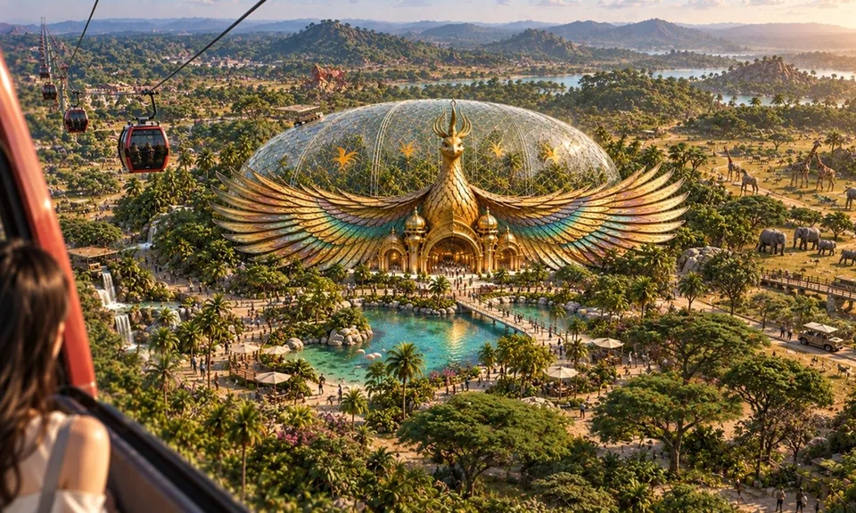 Không cần hộ chiếu vẫn chu du 5 châu, khám phá thế giới hoang dã tại Safari Cần Giờ